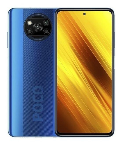 Imagen 5 de 6 de Xiaomi Pocophone Poco X3 NFC Dual SIM 128 GB cobalt blue 8 GB RAM