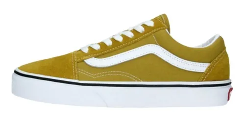 Tenis Vans Unisex Mostaza Vn0a38g11uk Old Skool Casual | gratis