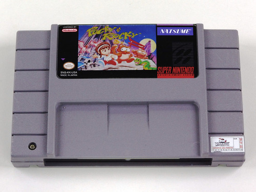 Pocky & Rocky Super Nintendo Snes Completo