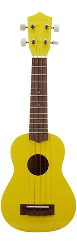 Ukulele Soprano Color Amarillo, La Sevillana Svuke-100 Ybd