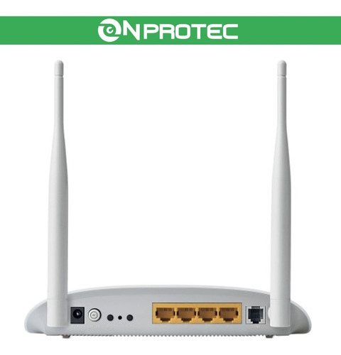 Router Modem Inalambrico Tp-link Td-w8961n 300mbps Red Wifi
