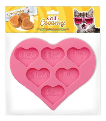 Bandeja De Silicona Ice Pops Catit Creamy Frozen Para Gatos