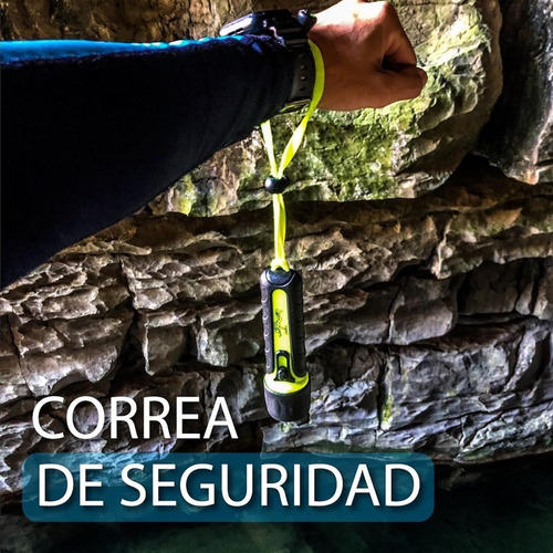 Lámpara de Buceo Acuática Resistente a Golpes, Sumergible a Profundidades de hasta 100 Metros, Lampara De Mano Acuática Sumergible 3000 Lms Buceo,Lámpara Acuática Sumergible,para Acampar Lampara