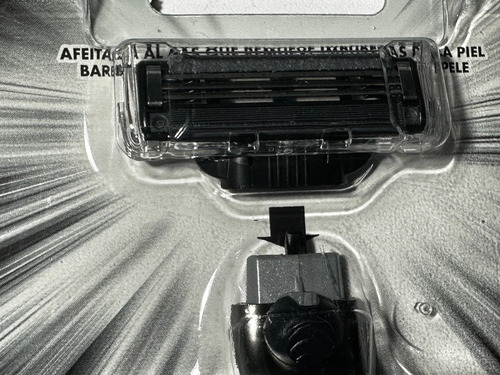 Máquina De Afeitar Gillette Mach3 Carbono Con Carbón Activad