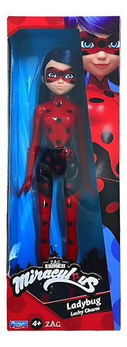 Muñeca Miraculous Ladybug Lucky Charm Figura Articulada