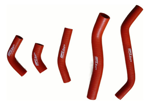 Manguera De Radiador De Silicona Roja Para Kawasaki Kxf450 K