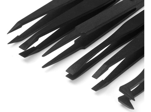Juego De Pinzas De Plástico De Precisión Ant Estáticas 6 Uni