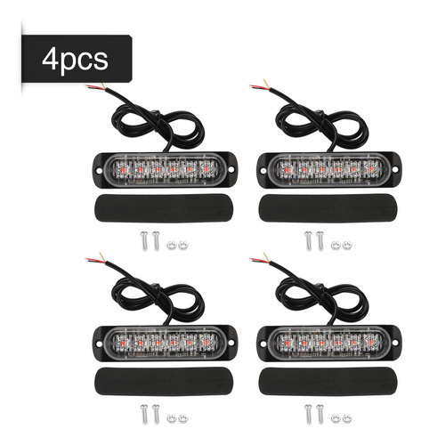 Luz Estroboscópica De Advertencia De Emergencia Para Coche,