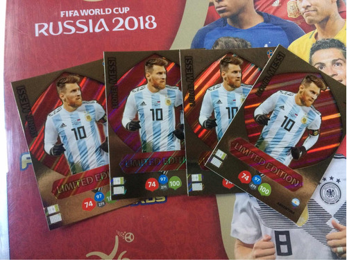 Adrenalyn Xl Russia 2018 - Messi - Limited Edition - Europea