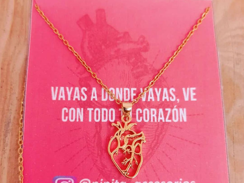 Collar Corazón Anatómico Silueta 