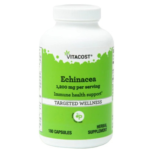 Echinacea Vitacost  1200 Mg Por Porción - 180 Cap