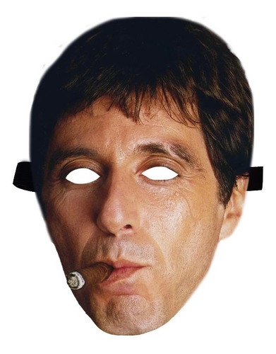 Caretas Scarface Caracortada Famosos Cotillon Disfraz Fiesta