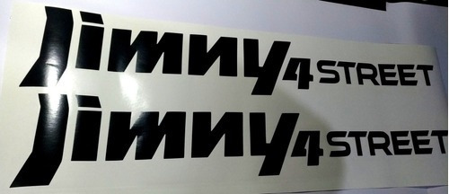 Adesivo Emblema Porta Suzuki Jimny 4 Street 4street 4x4