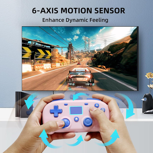 Dyonder Controlador Inalámbrico Para Ps4, Mini Estilo Ps4 Ga