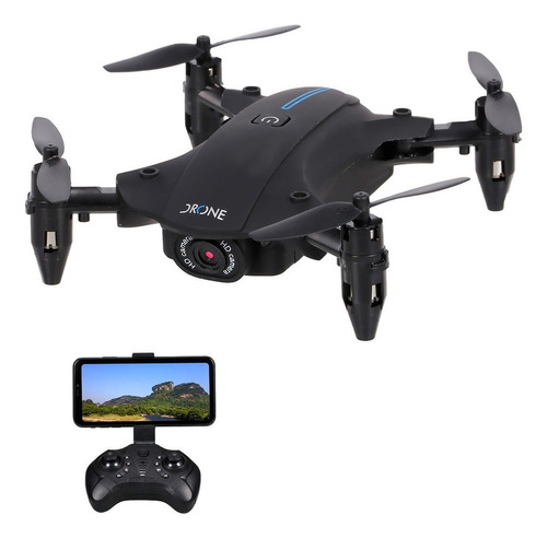 Quadcopter Rc Drone Con Cámara 4k Wifi Fpv Mini Plegable H2