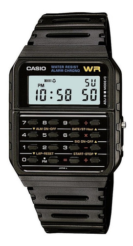 Relogio Masculino Casio Digital Vintage - Ca-53w-1z -preto