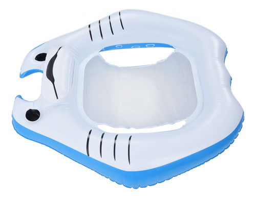Flotador De Piscina Inflable De Pvc, Portátil, Linda Silla D