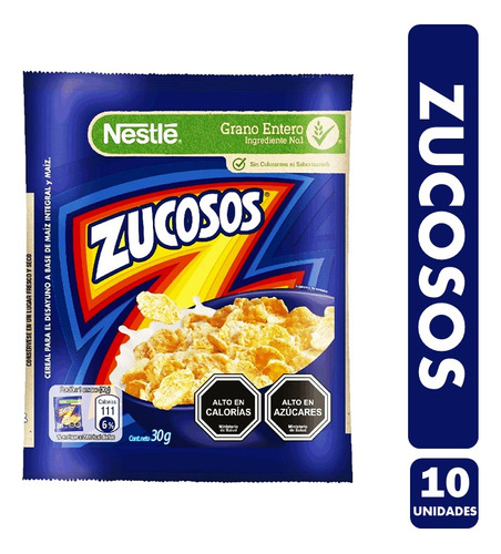 Zucosos De Nestlé - Para Colación (pack De 10 Unidades)