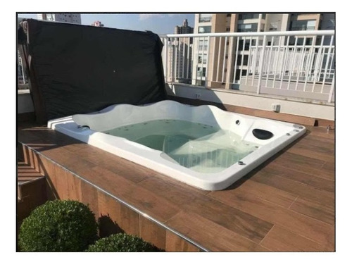 Spa Copacabana Com Hidro + Aquecedor + Base Para 7 Pessoas