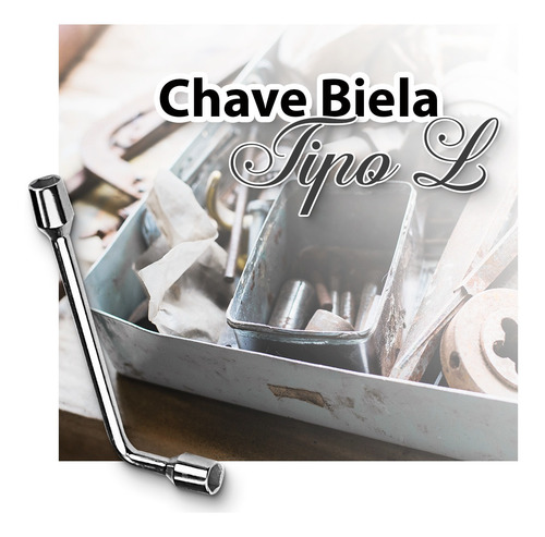 Imagem 3 de 7 de Ferramenta Chave Biela Tipo L 13mm Uso Doméstico Original