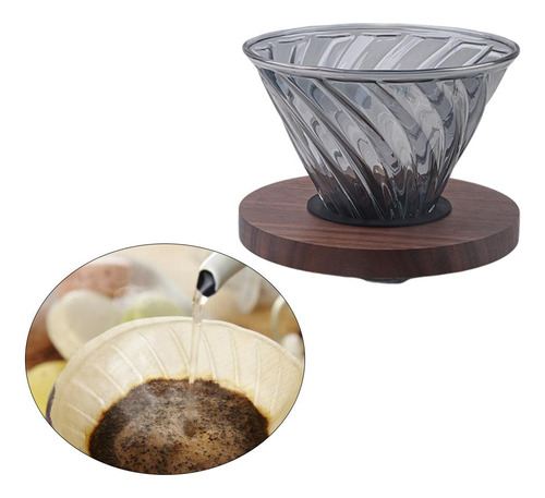 Vierta Sobre La Cafetera Cup Brewer Boca En Forma De