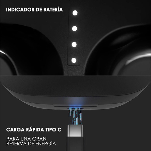 Auriculares in-ear Deportivos Inalámbricos Soundpeats TrueFree 2 Negro - Impermeabilidad IPX7, Bluetooth 5.0, TWS, batería de 20 horas, Botón físico