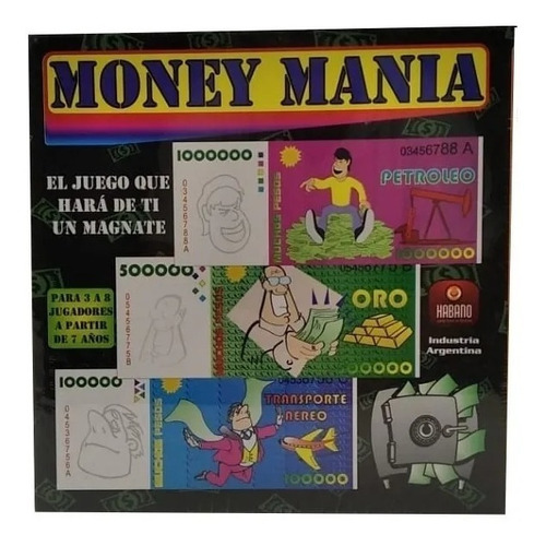 Money Manía - Juego De Mesa - Habano