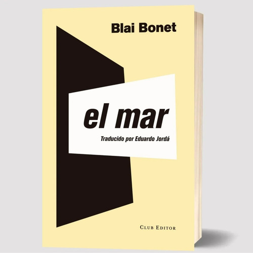 Libro El Mar Blai Bonet Club Editor