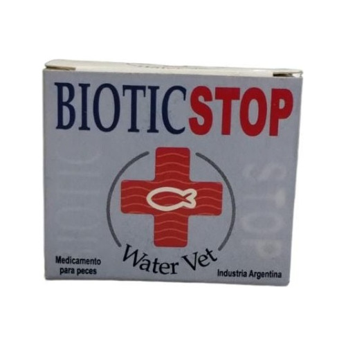 Water Vet Biotic Stop Antibiòtico Amplio 8 Capsulas Polypter