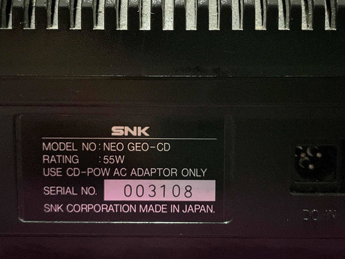 Neo Geo Cd - Control Pro Completa Incluye Juegos Y Más