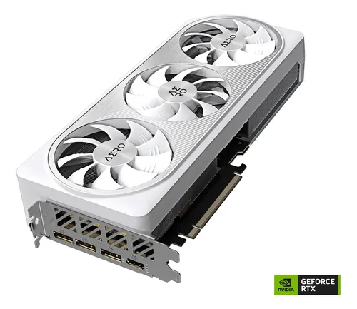 Placa De Vídeo Gigabyte Geforce Rtx 4070 Aero Oc 12g 192-bit