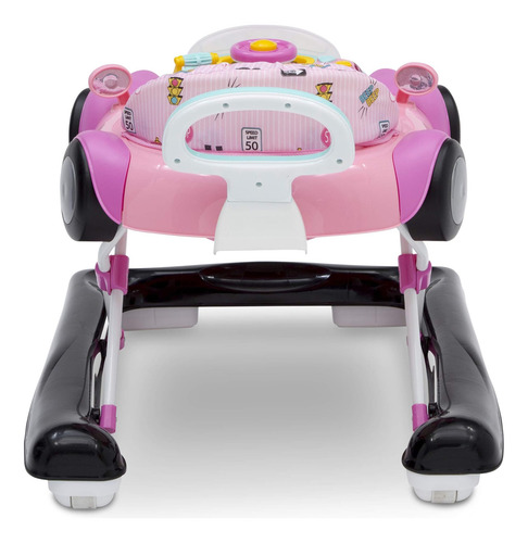 Delta Children First Race 2-in-1 Walker, Pink