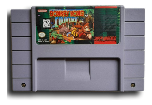 Donkey Kong Country Snes Super Nintendo - Wird Us -