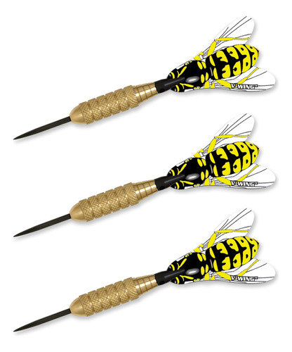 Dart World Hornet Brass Dardo Punta Acero Oz Oz) Multicolor