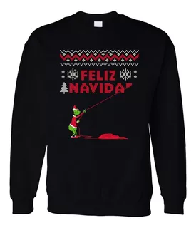 Sudadera Anime Navidad Ugly Christmas Sweater Grinch 01