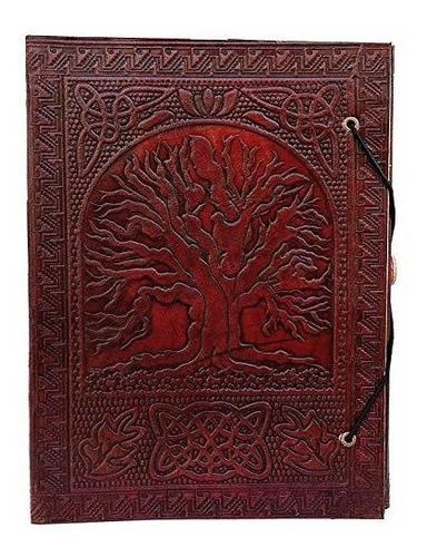 Organizadores Personales Large Tree Of Life Leather Journal 