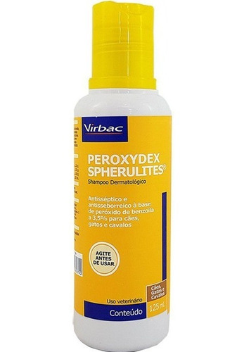 Shampoo Peroxydex Spherulites Virbac 125ml