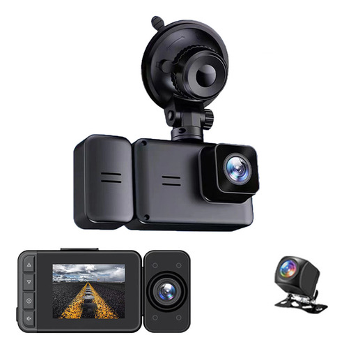 H Para Cámara De Coche De Tres Vías Con Monitoreo En Tiempo