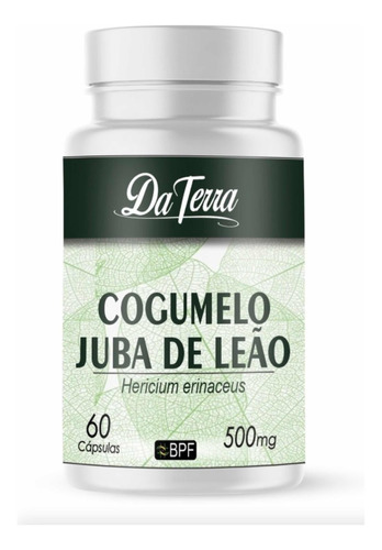 Hongo Melena De León 60 Cápsulas 500mg