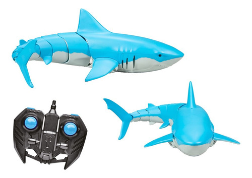 Tubarão Shark Control Com Controle Remoto - Zoop Toys Cor Azul