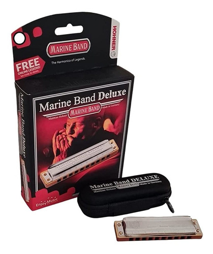 Hohner M200508x Marine Band Deluxe G Armónica