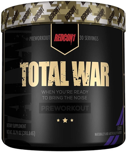 Total War Redcon1 Pre Workout 30 Servicios Lpv Pw2 Sabor Rainbow Candy