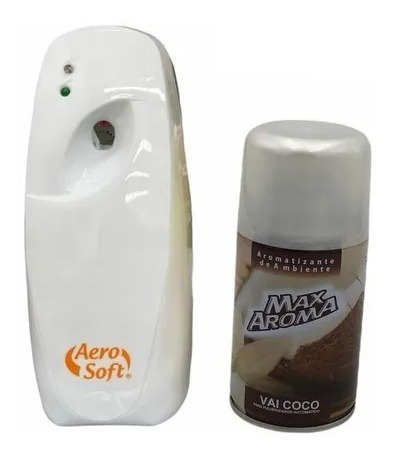 Aromatizador Desodorante Max Aroma Sensor Luz + Repuesto 