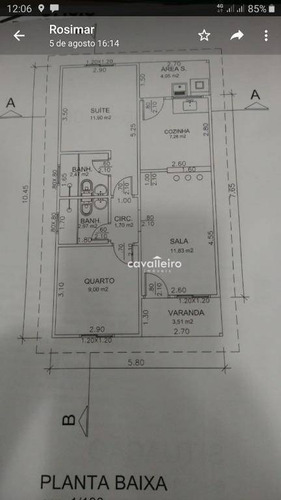Imagem 11 de 11 de Casa Com 2 Dormitórios À Venda, 75 M² Por - Jacaroá - Maricá/rj - Ca4535
