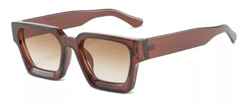 Gafas de Sol Para Hombres Lentes de Moda Disenador Cuadrado Grande  Sunglasses