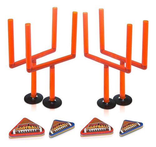 Juegos De Fútbol De Dedo Artcreativity Set De 2 Con Arcos