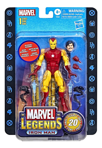 Marvel Legends Series Aniversário De 20 Anos, Homem De Ferro