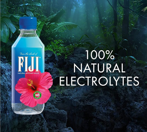 Agua Natural Fiji 330 Ml 12 Botellas