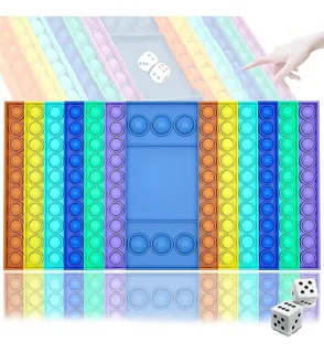 1 Pieza Gigante Pop It Fidget Juguete Alivio Del Estrés Anti
