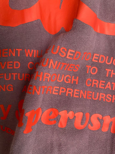 Sudadera Oversized Studio Supervsn Hoodie Hype (Usado)